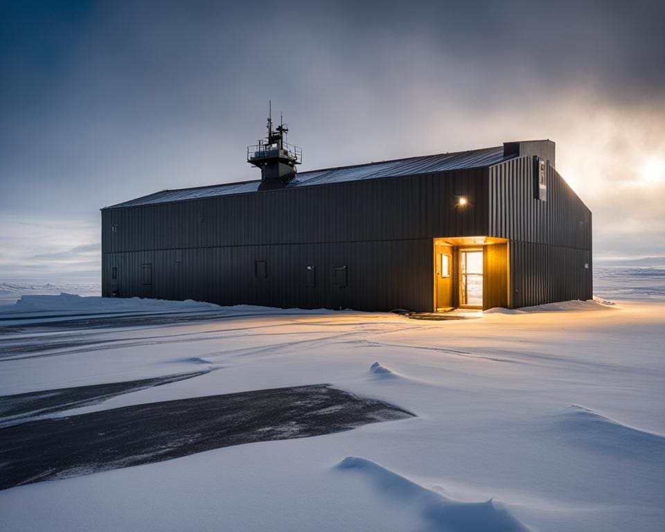 Antarctica Amundsen-Scott station