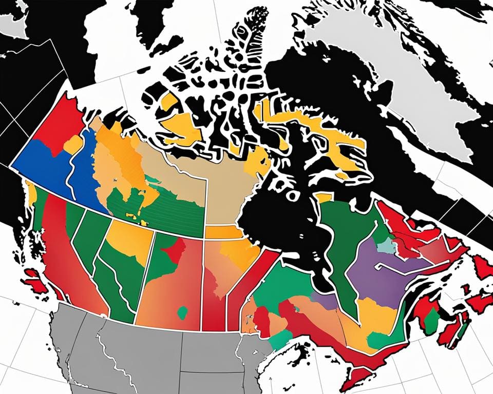 inwoners Canada per provincie