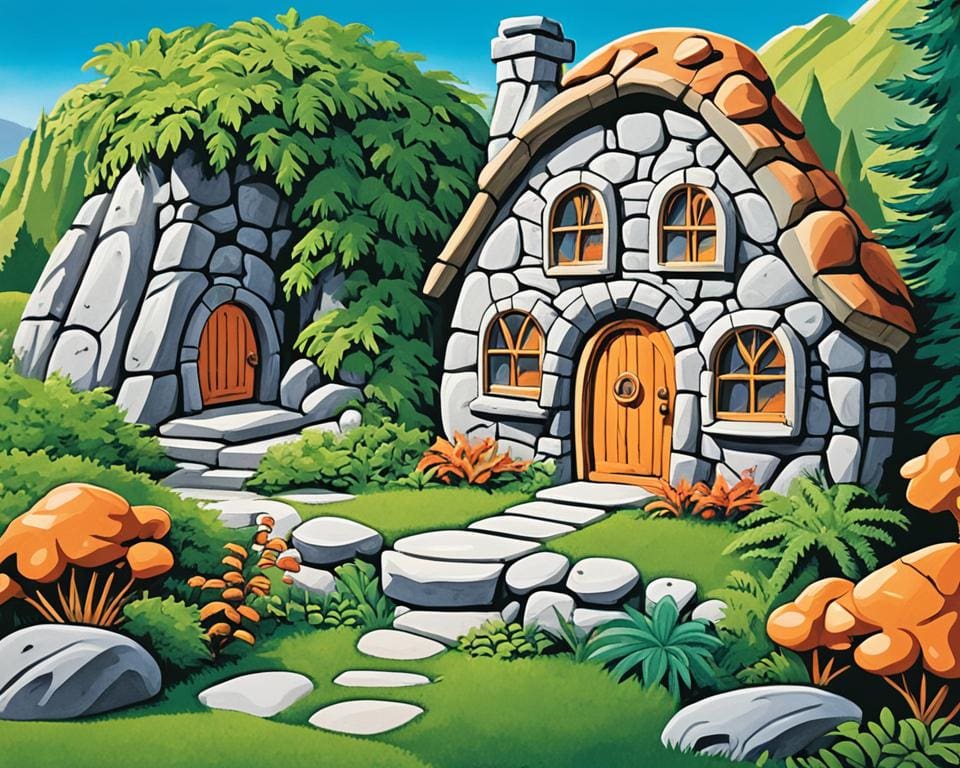 waar wonen de flintstones