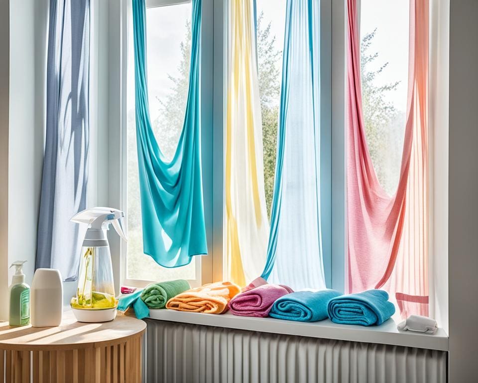 Tips voor het behoud van schone gordijnen Tips voor het behoud van schone gordijnen