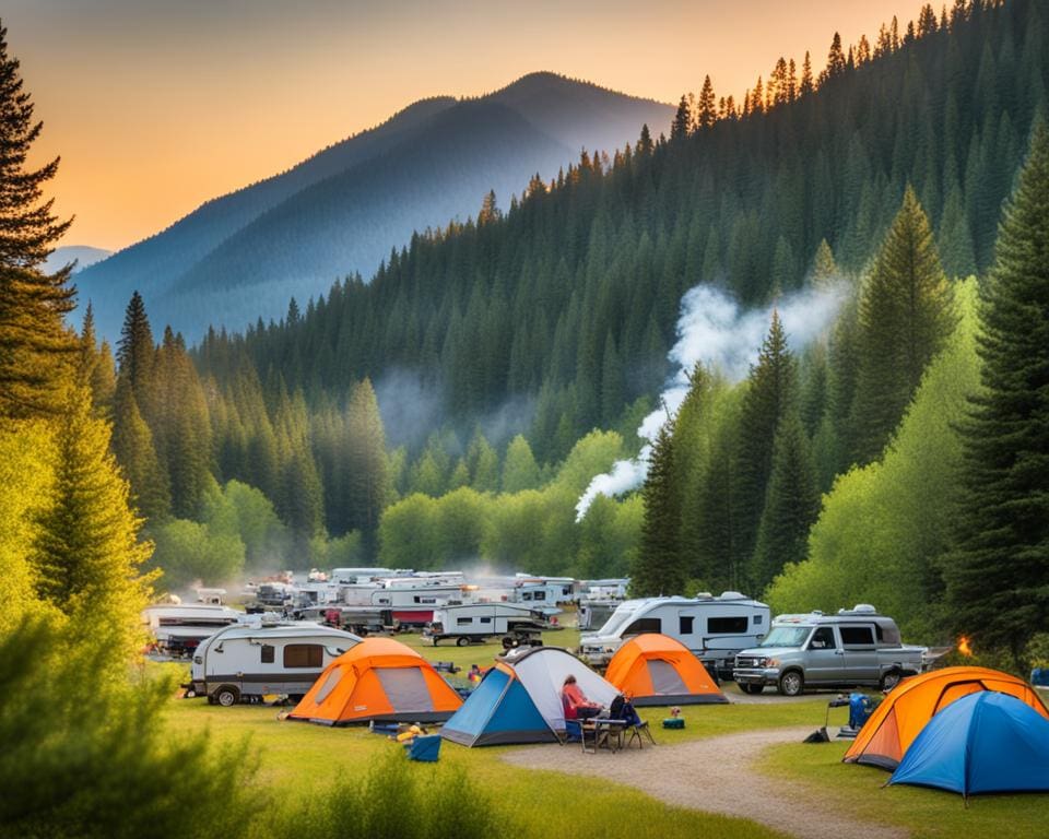 campings waar je mag wonen