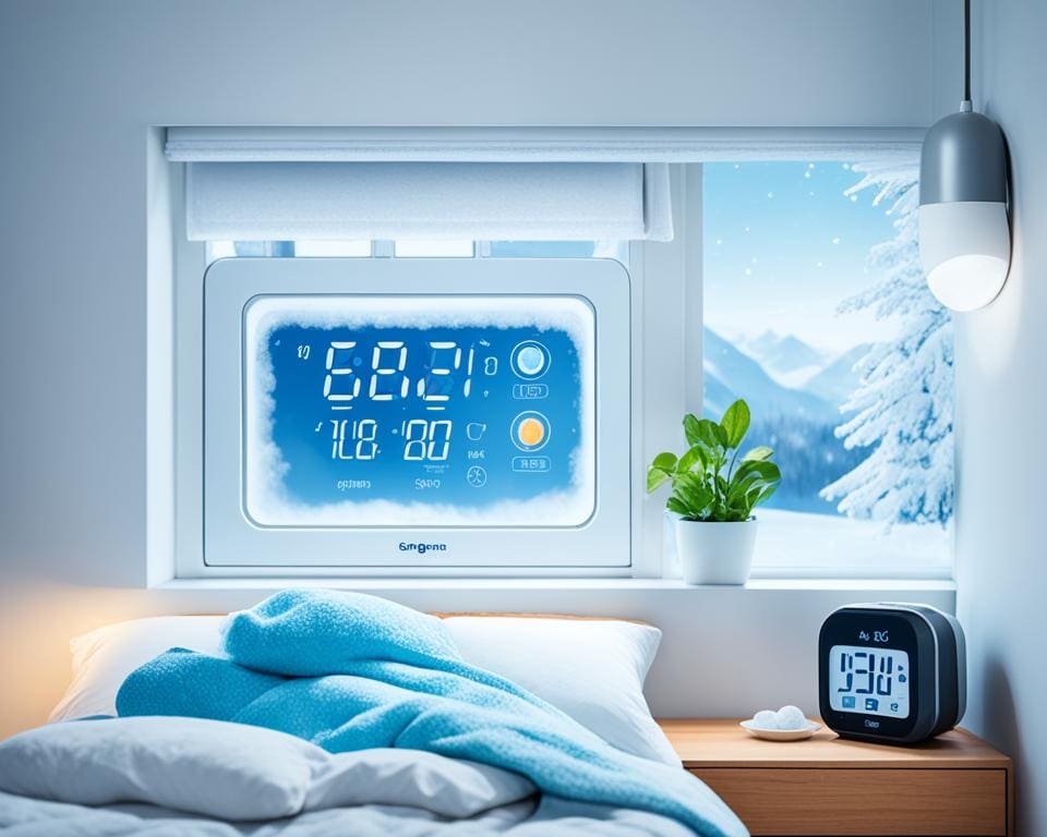 hoe koud mag het zijn in de slaapkamer