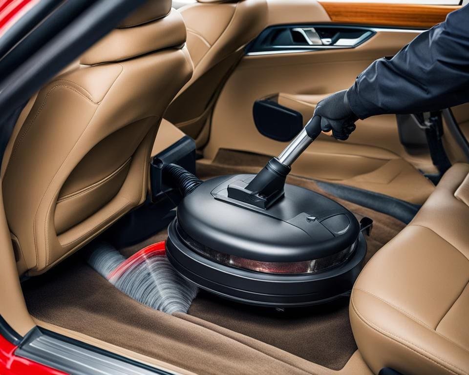 interieur reinigen auto stofzuiger