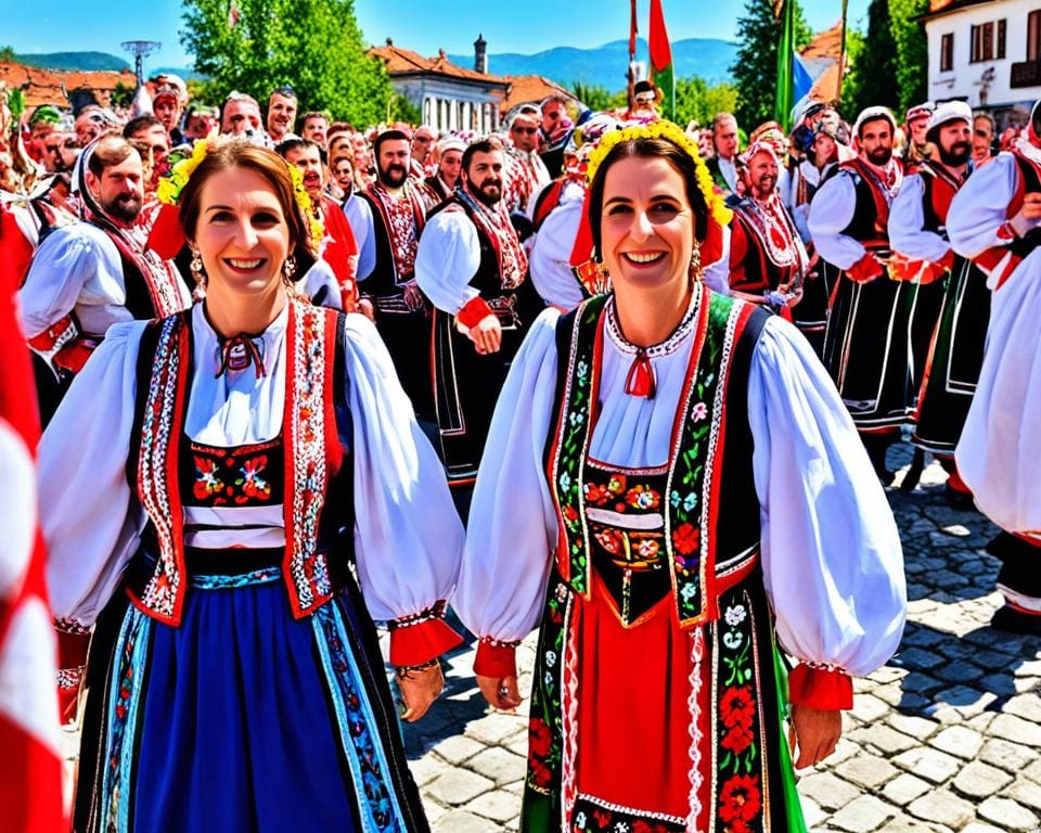 Feesten en folklore in het Bulgaarse Plovdiv