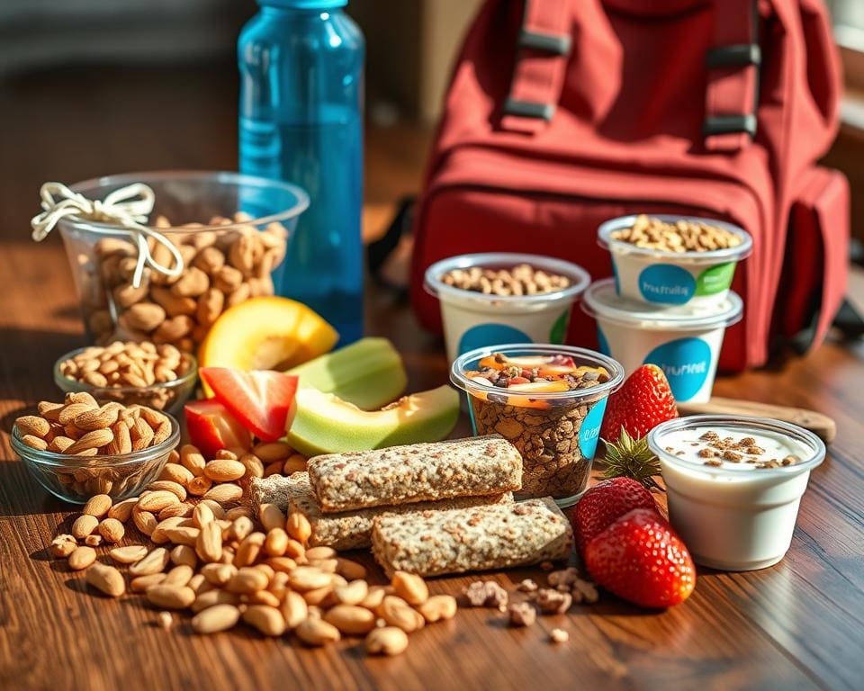 Gezonde snacks voor onderweg en tijdens drukke werkdagen