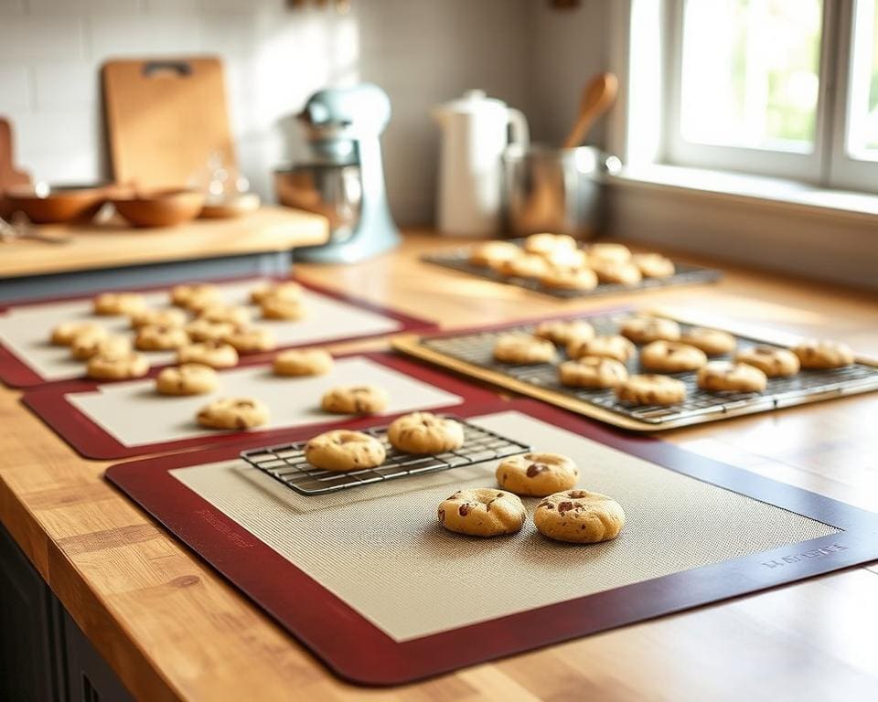 Herbruikbare bakmatten: Geen vet nodig voor bakken