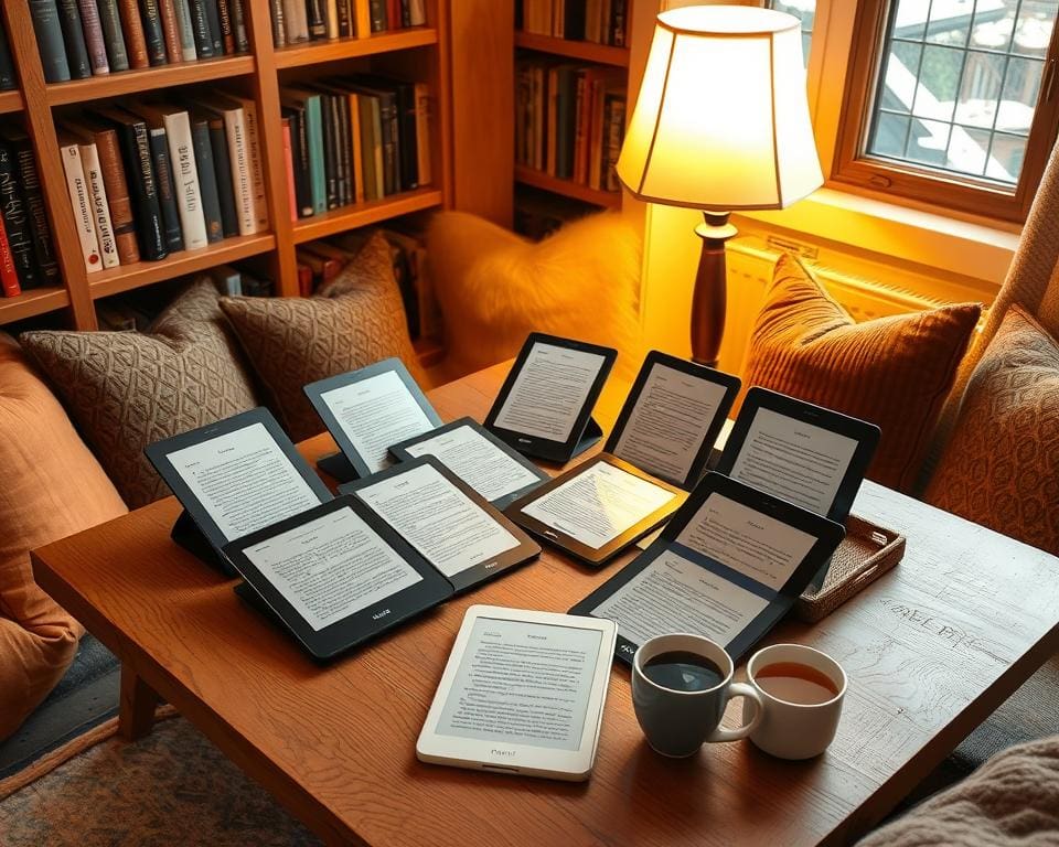 Kies de beste e-readers voor leesliefhebbers