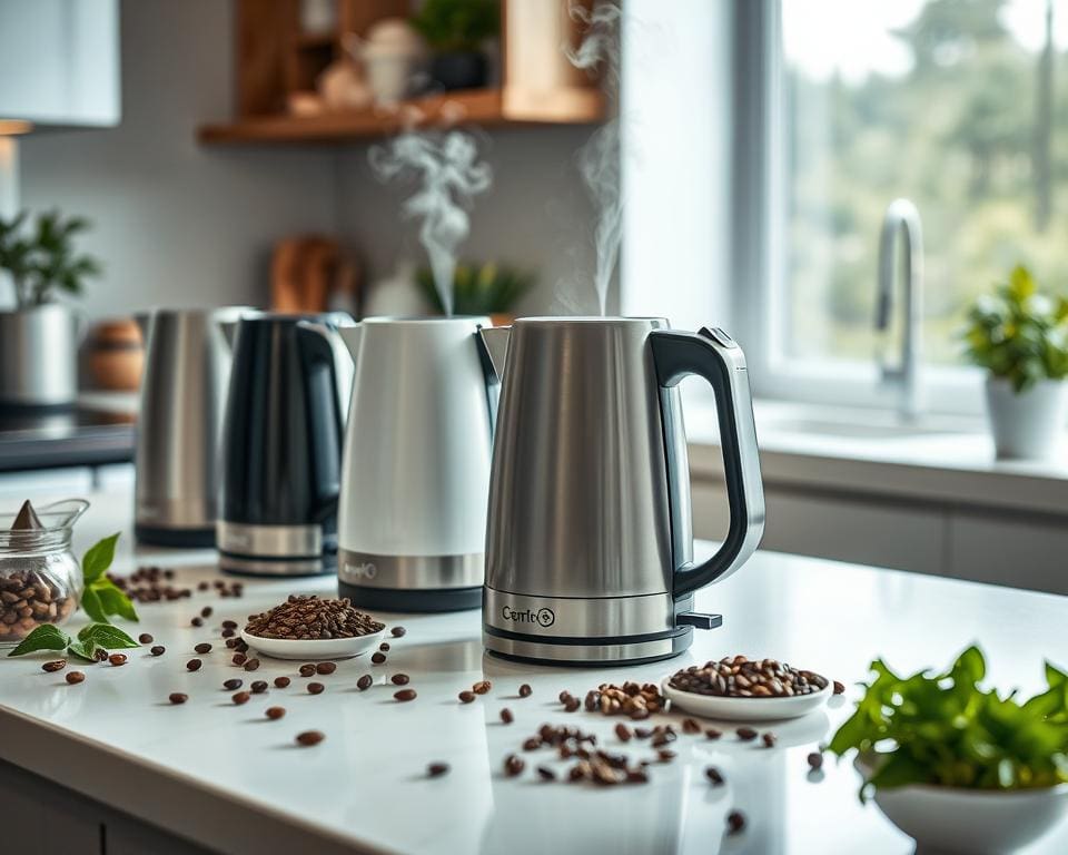 Kies de beste elektrische waterkokers voor snel water