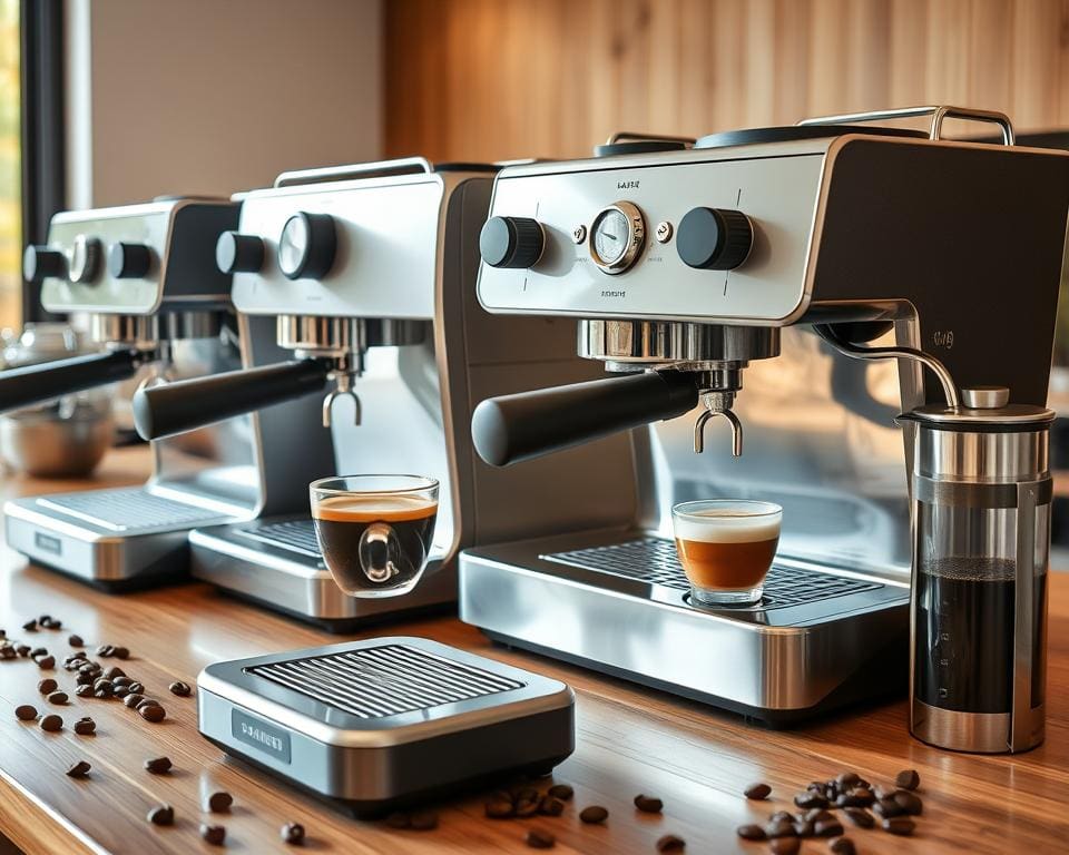 Kies de beste koffiemachines voor een espresso-ervaring