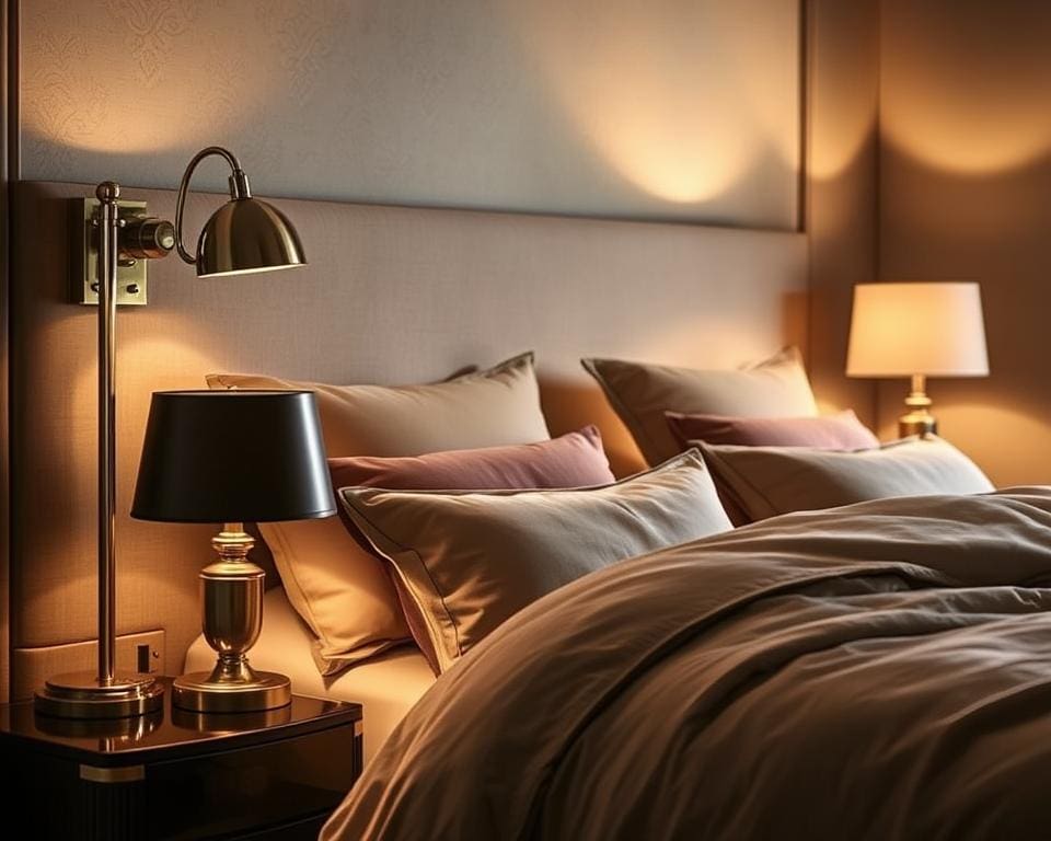 Luxe bedlampjes voor een ontspannen sfeer