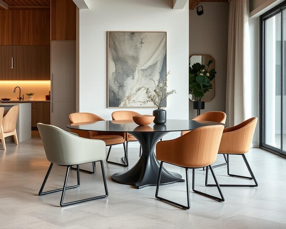 Moderne eetkamerstoelen voor een trendy interieur