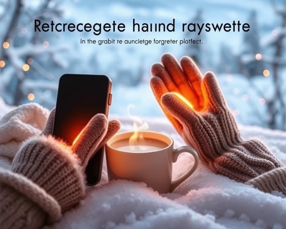 Oplaadbare handwarmers voor koude dagen