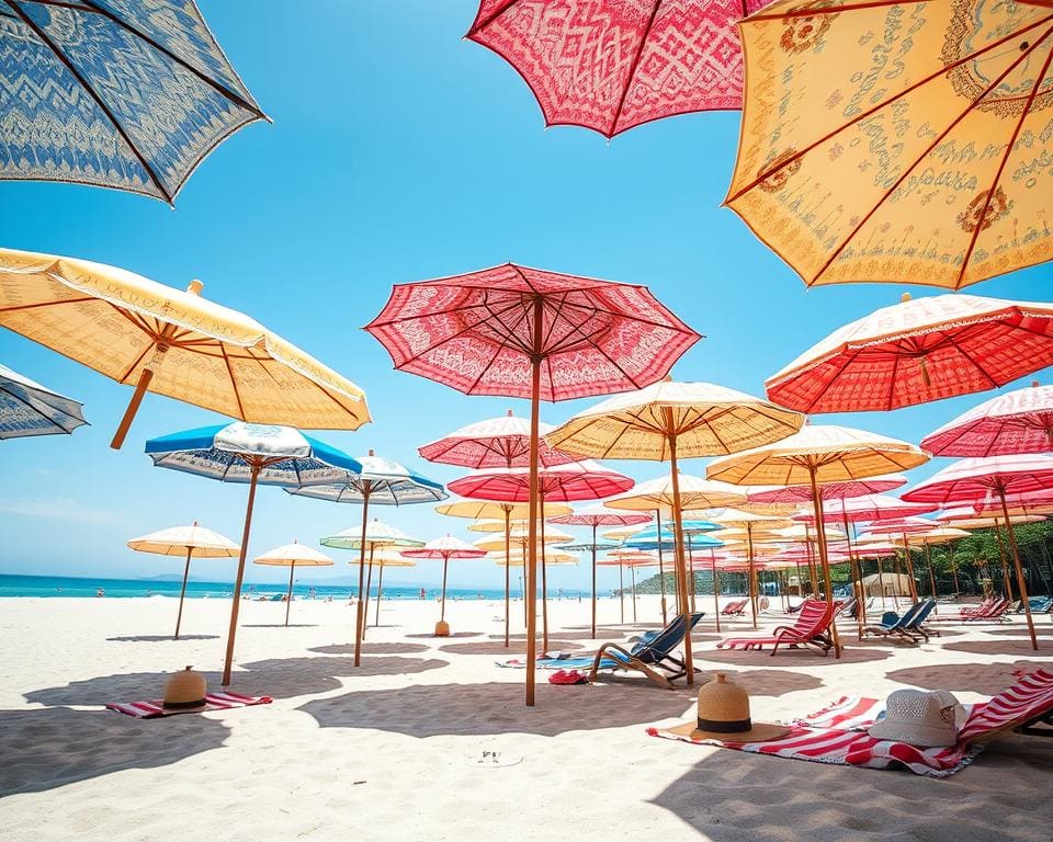 Opvouwbare parasols: Handig voor zonnige dagen