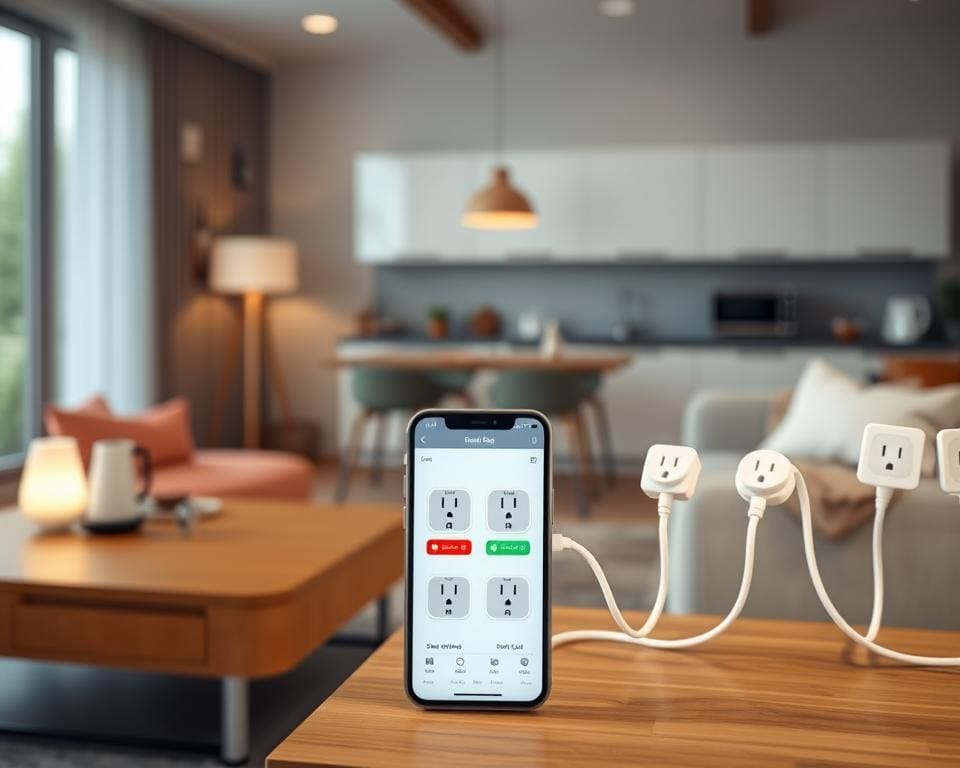 Slimme stopcontacten bedienen via smartphone