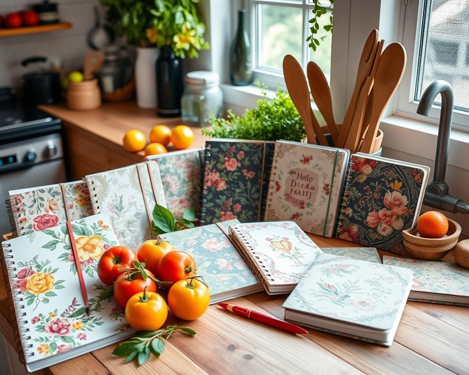 Unieke notitieboekjes voor in de keuken