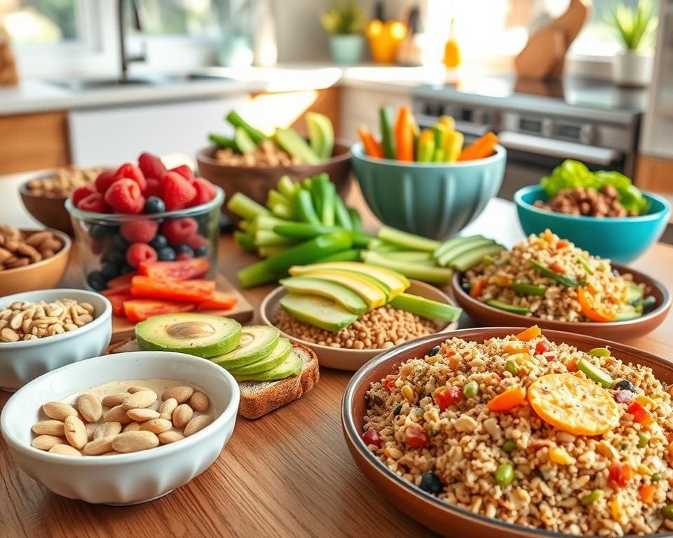 Verhoog je energie met vezelrijke snacks en maaltijden