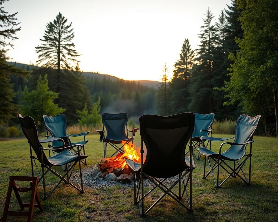 Voordelen van inklapbare campingstoelen