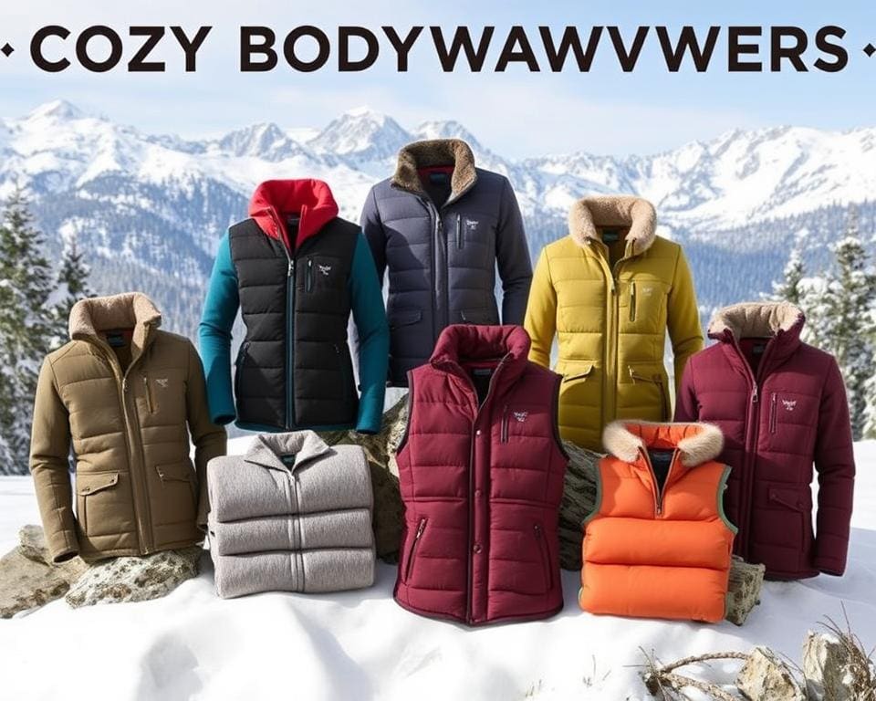 Warme bodywarmers voor outdooractiviteiten