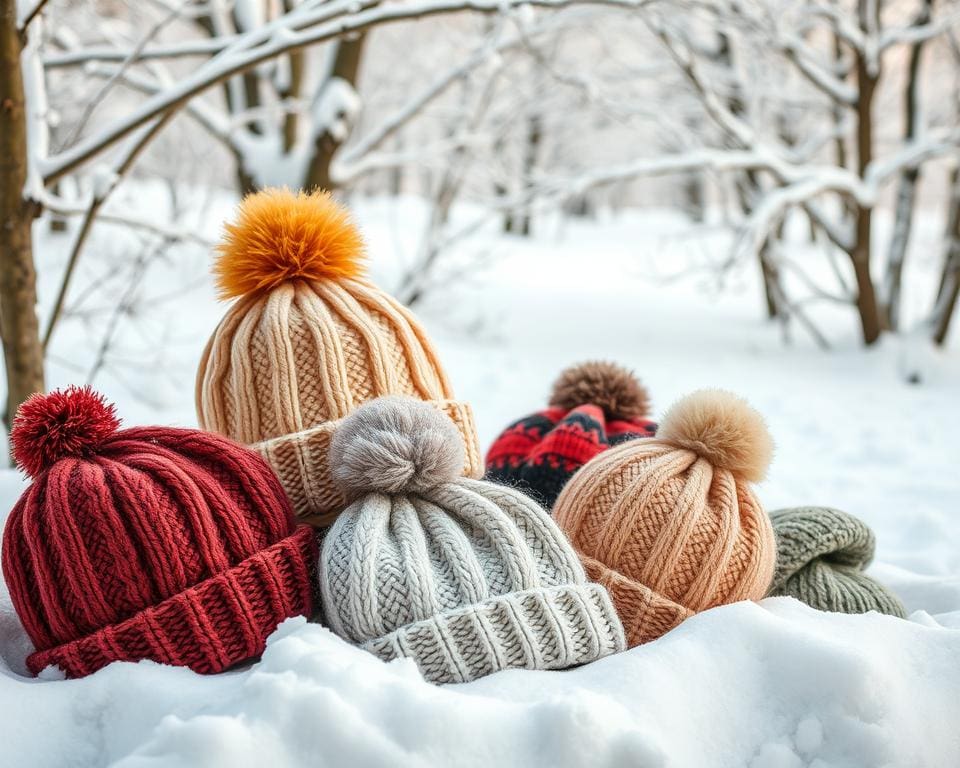 Warme mutsen voor stijlvolle winterwandelingen