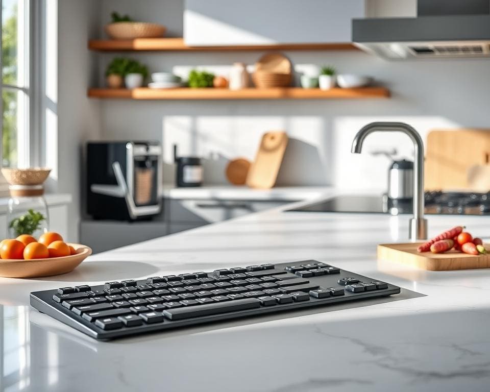 Waterbestendige toetsenborden voor in de keuken