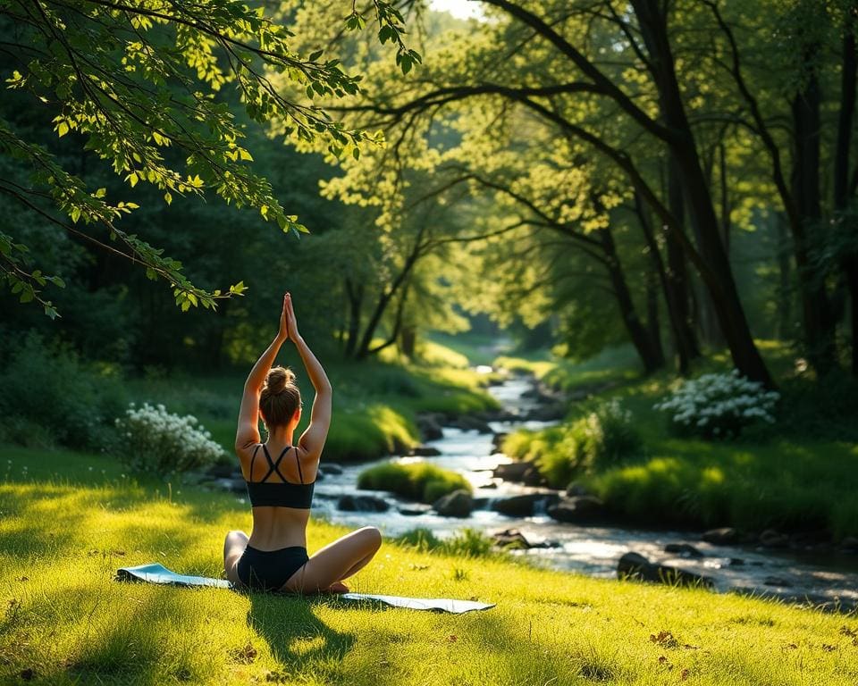 Yoga voor stressvermindering