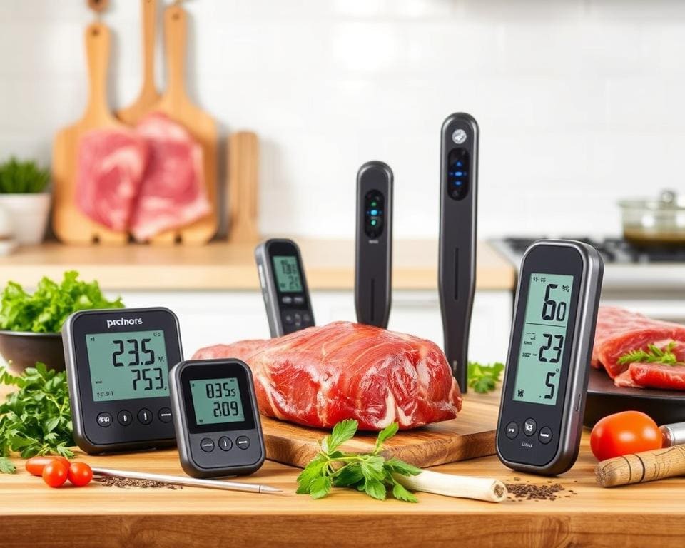 elektrische vleesthermometers voor perfect koken