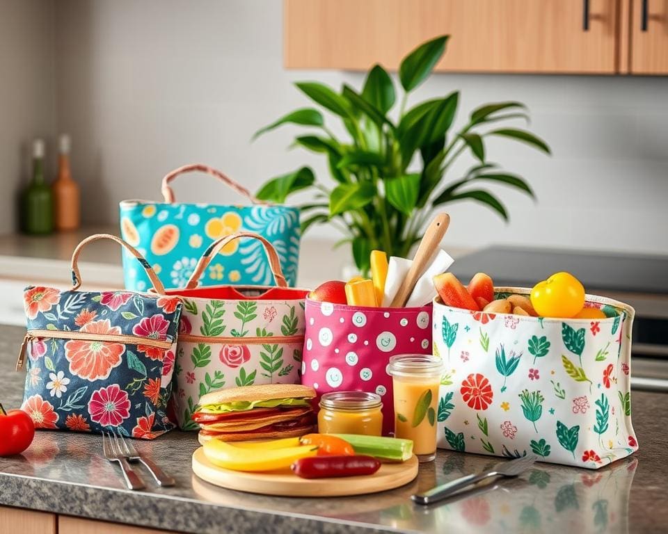 herbruikbare lunchzakjes voor dagelijkse maaltijden