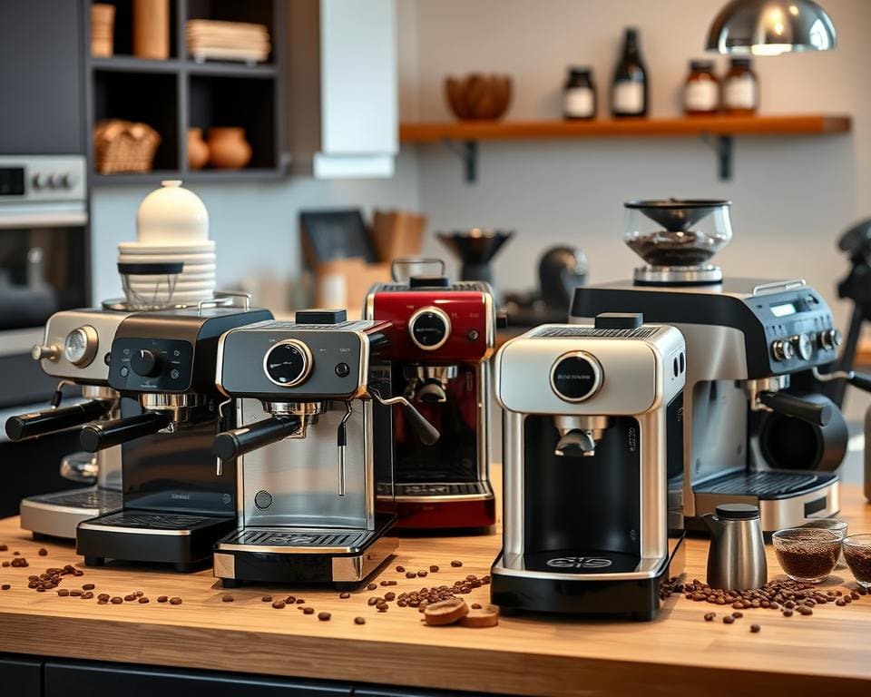 koffiemachines vergelijken