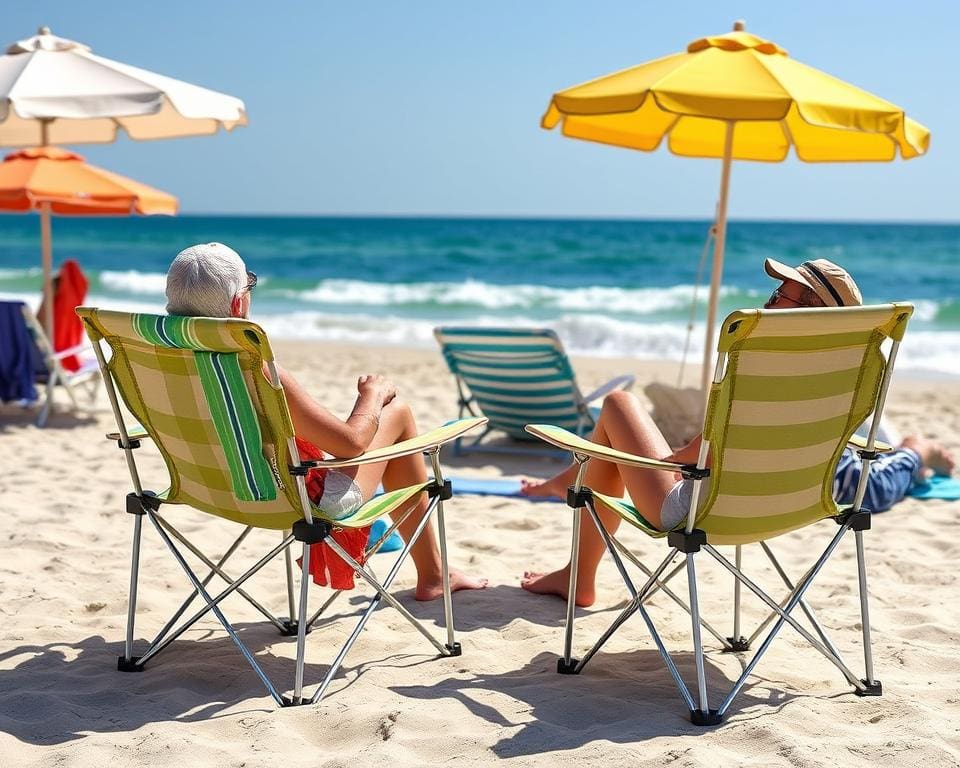 voordelen van een opvouwbare strandstoel