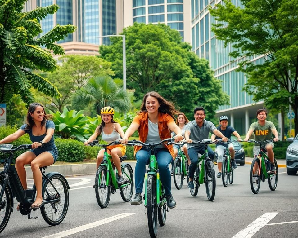 voordelen van elektrische fietsen