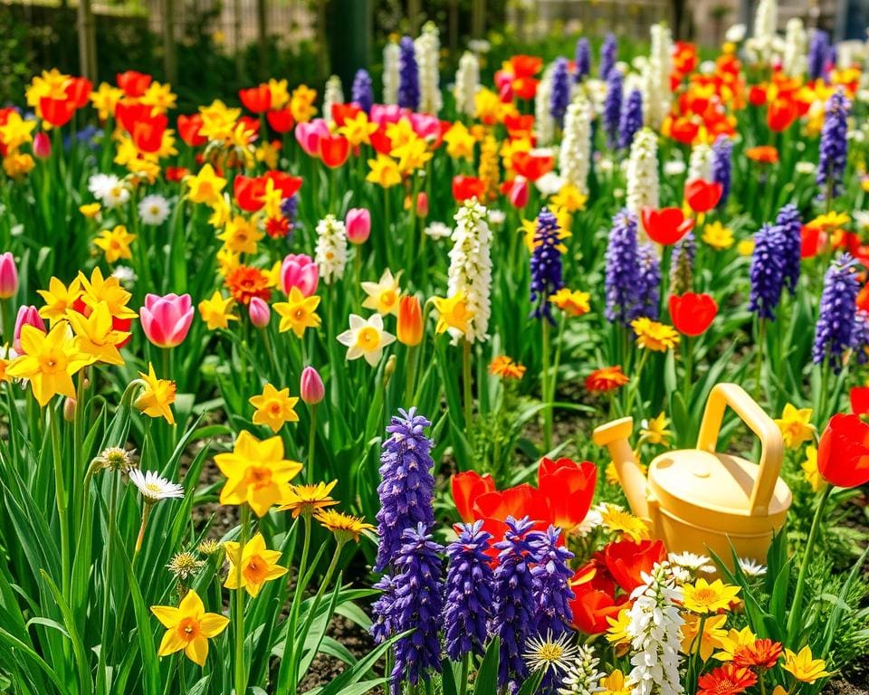 Bloeiende Planten Tuin - Aanplant en Onderhoud