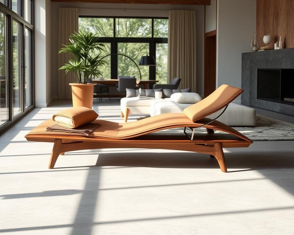 Charlotte Perriand - Chaise Longue in modernistisch design