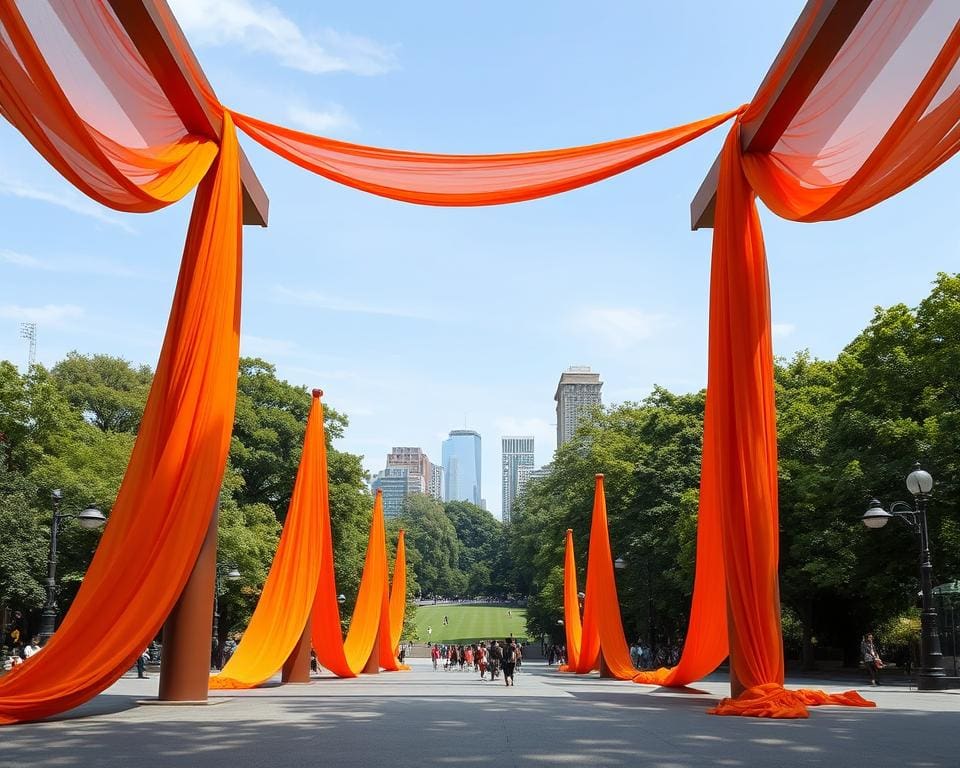 Christo en Jeanne-Claude - The Gates in publieke kunst