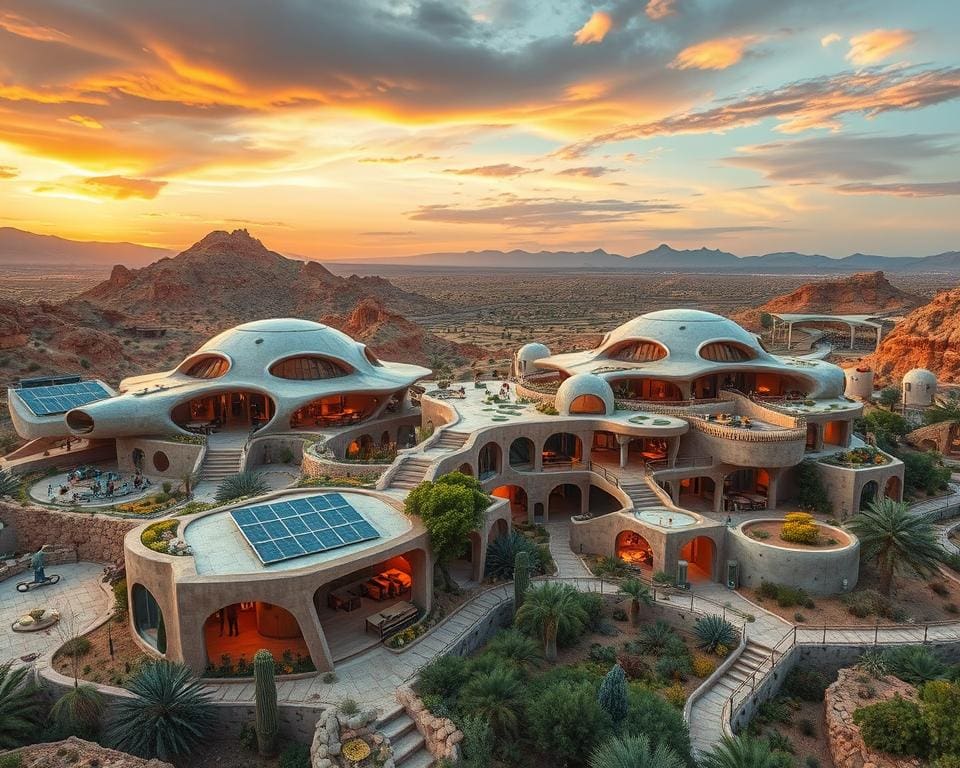 Paolo Soleri - Arcosanti in experimentele stedenbouw