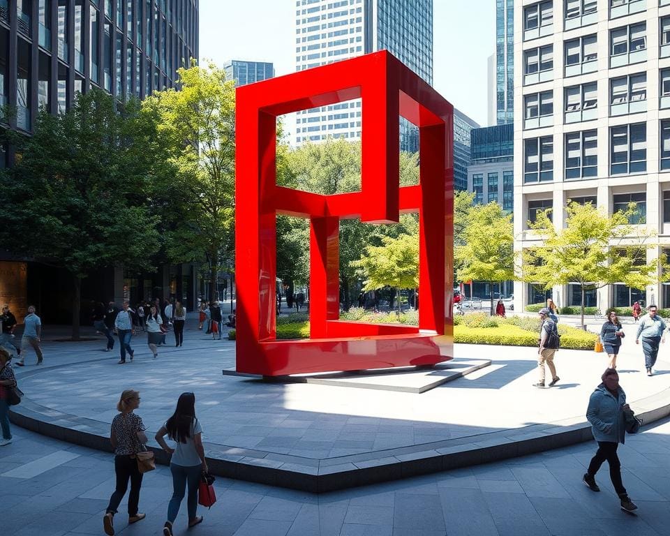 Red Cube iconisch ontwerp