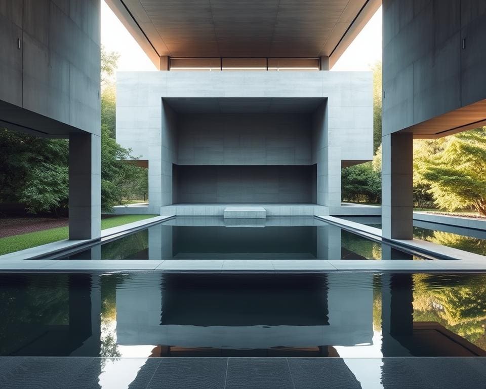 Tadao Ando - Water Temple in serene architectuur