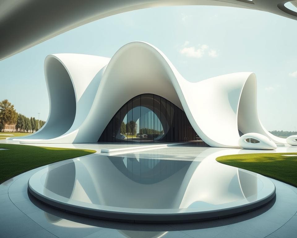 Zaha Hadid - Heydar Aliyev Center in organische architectuur