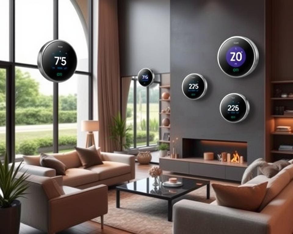 connected thermostaten voor huisautomatisering