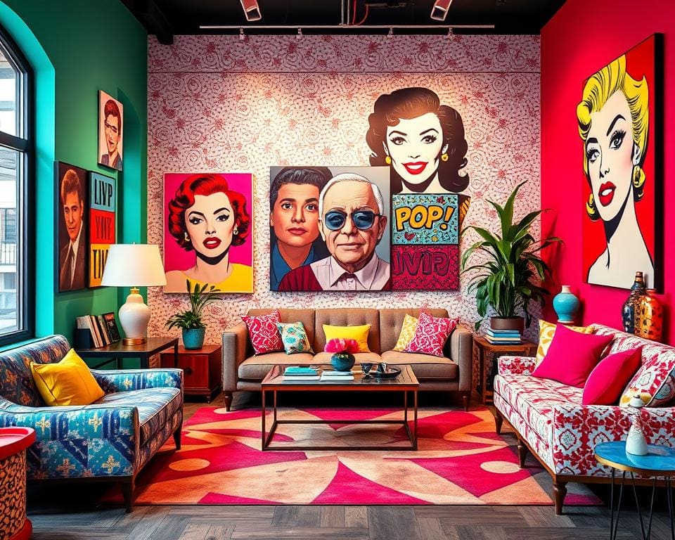 Hoe popart kunst karakter geeft aan je interieur