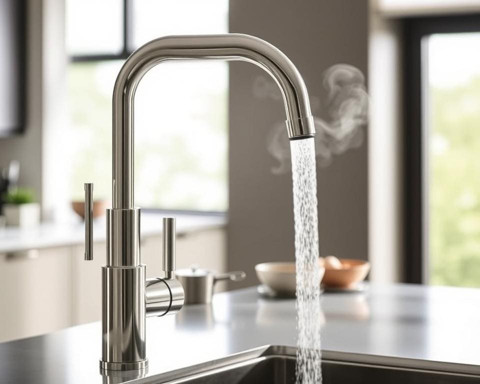 Quooker COMBI+: Direct kokend en warm water