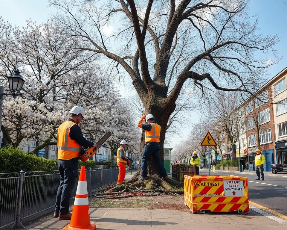 veiligheidsrisico’s bij bomen kappen