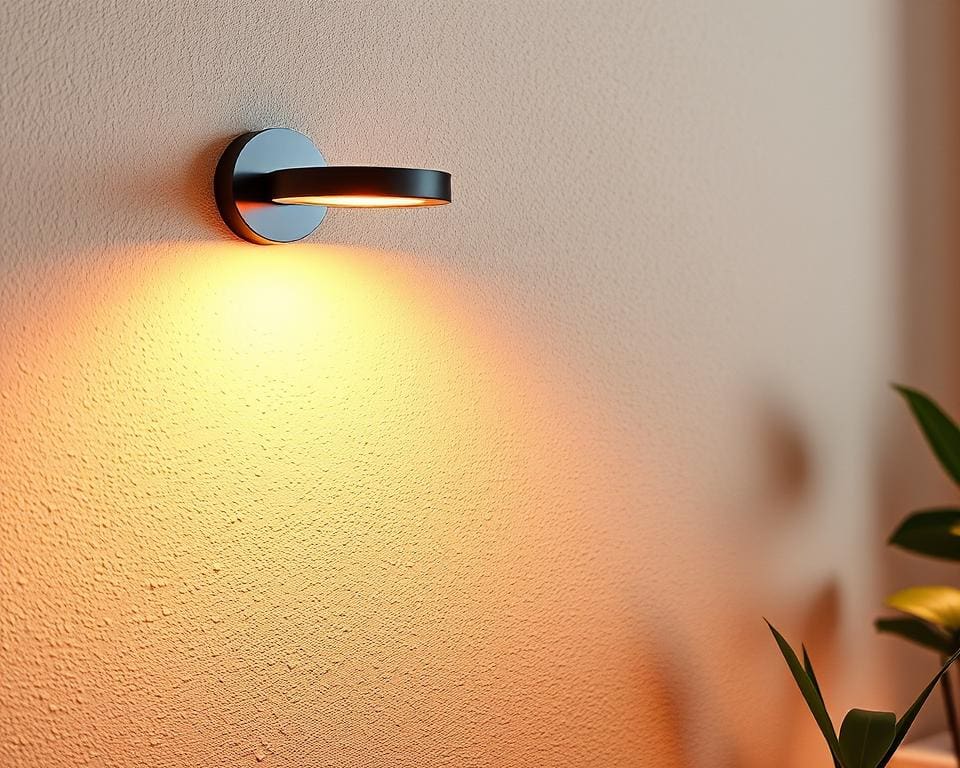 wandlamp met batterij