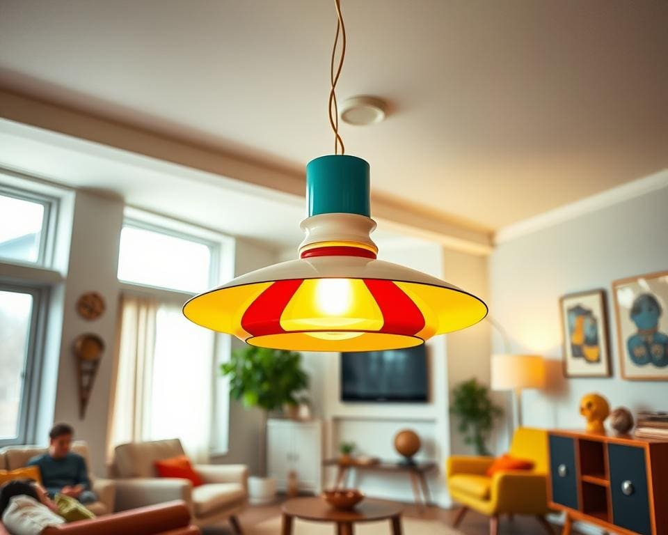 Jaren 70 hanglamp