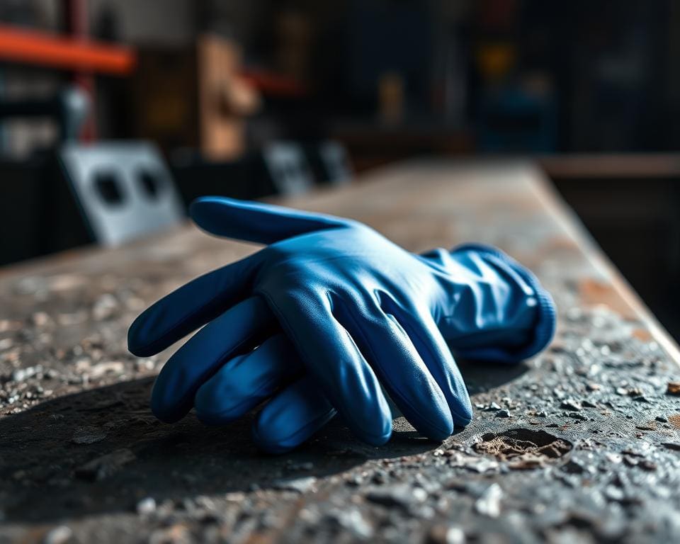 industriële nitril handschoenen