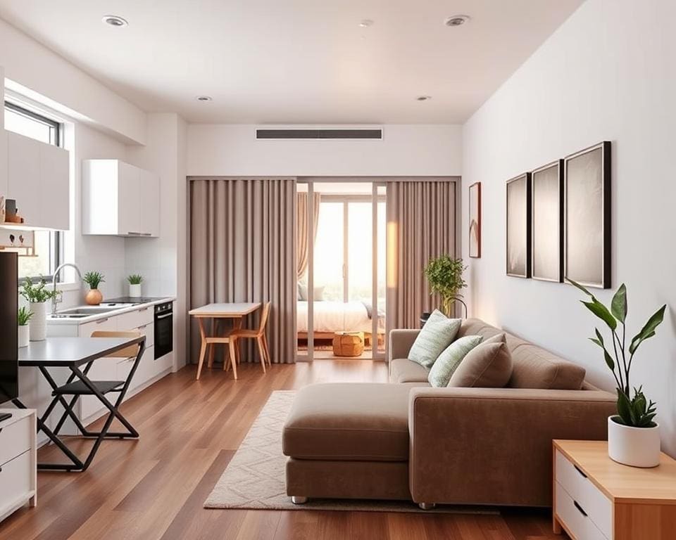 De beste indeling voor een smal appartement