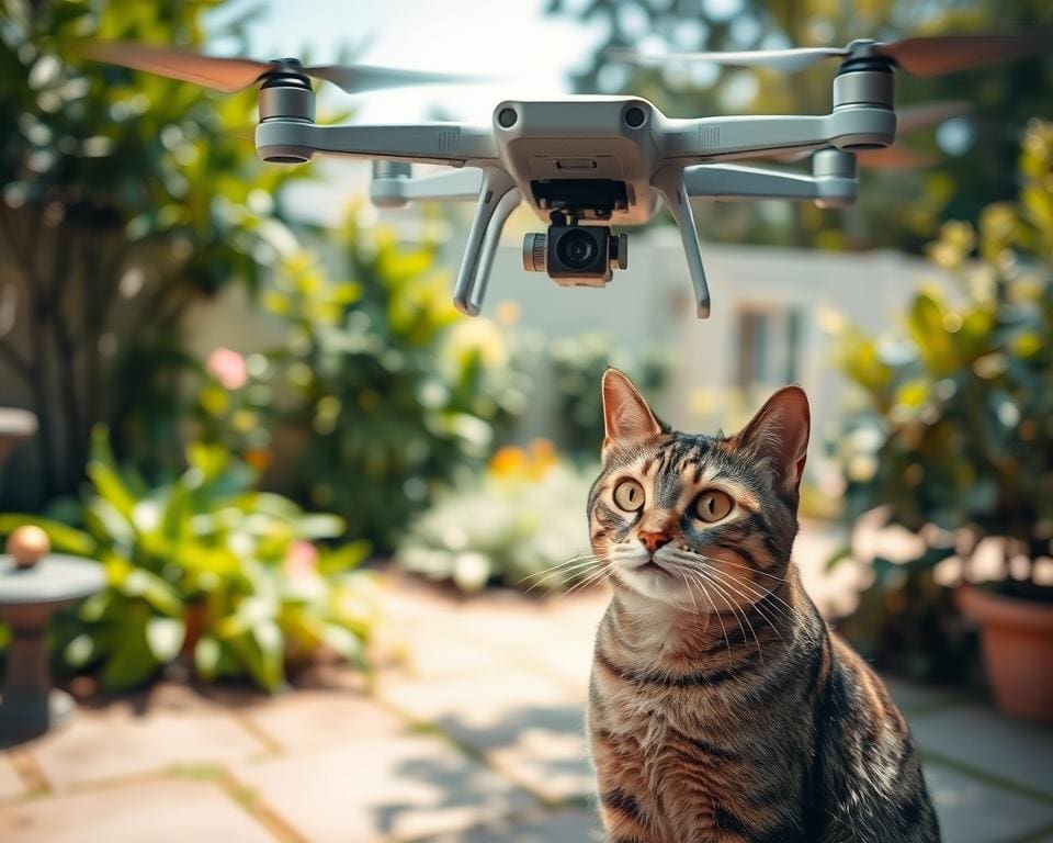 Kan een drone je kat terugvinden?