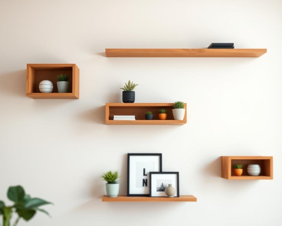 Moderne wandplanken kopen voor extra ruimte
