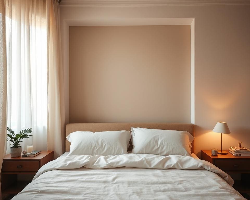 Rustgevende elementen in de slaapkamer