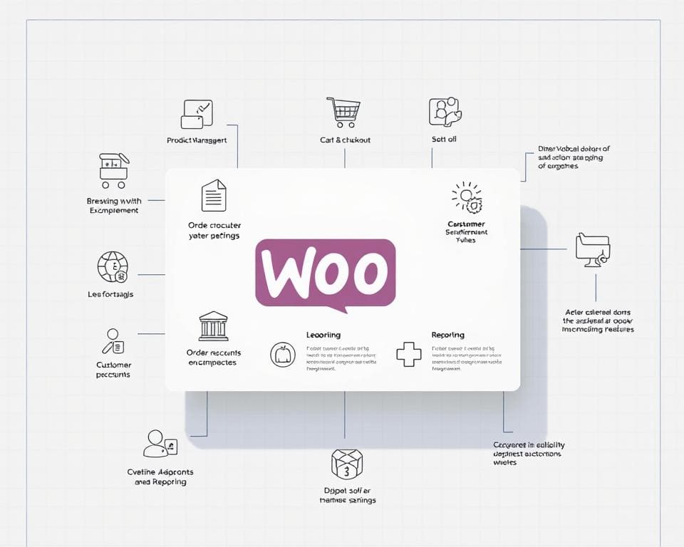 Welke functies zijn standaard in WooCommerce?