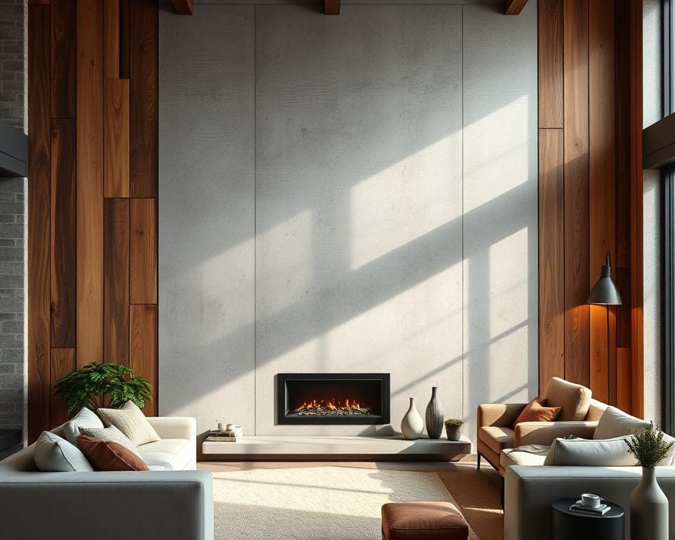 Betonlook hout interieur